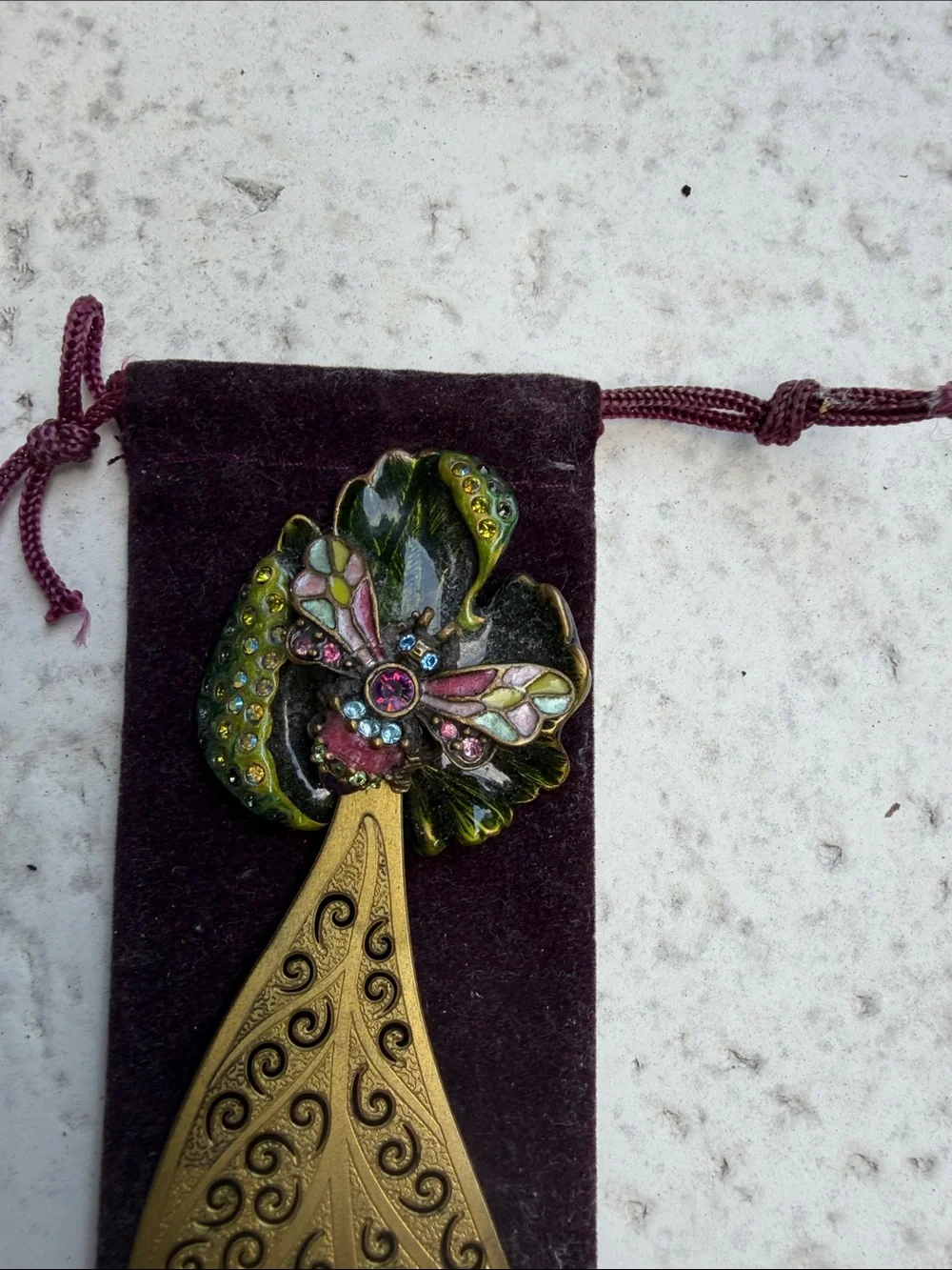 Jay Strongwater ornate gold